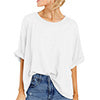 UVN Oversized T Shirt for Women Summer Casual Short Sleeve Tee Ladies Loose Crewneck Tops