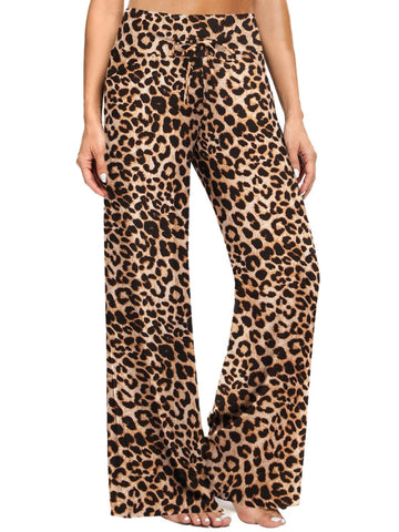 UVN Pajama Pants for Women Casual Wide Leg Lounge Yoga Pants Comfy Loose Drawstring Sleep PJ Bottoms